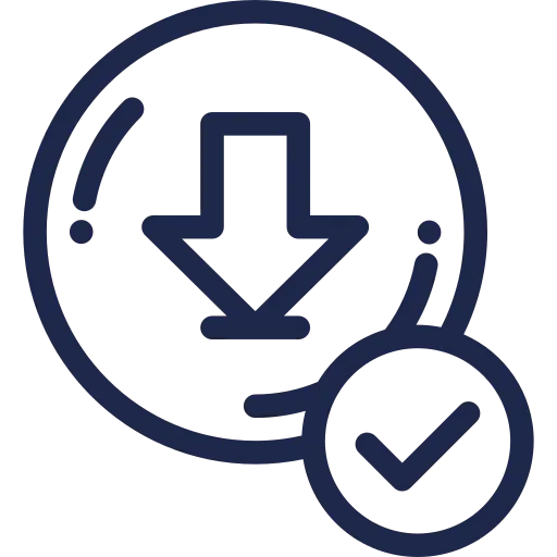 Download icon for exportable furniture data
